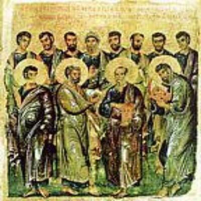 13 липня відзначаємо Собор святих всехвальних дванадцяти Апостолів.