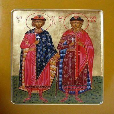 6 серпня - Святих страждальців Бориса і Гліба