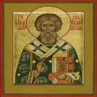 25 травня 2016 року споминаємо святого Епіфанія , єпископа Кіпрського.