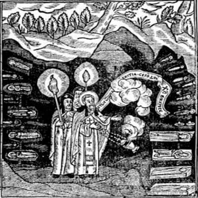 16 жовтня день памяти преподобного Дионисія Затворника Києво-Печерського.