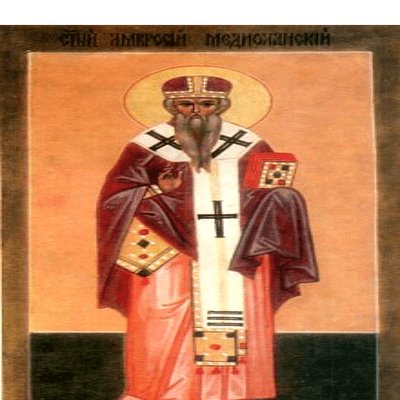 20 грудня згадуємо святого Авмросія ,Медіоланського єпископа.
