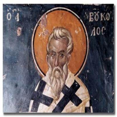 Сьогодні 19 лютого ми споминаємо преподобного Вукола, єпископа Смирнського.