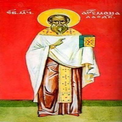 26 квітня 2016 року ми споминаємо священномученика Артемона Лаодикійського.