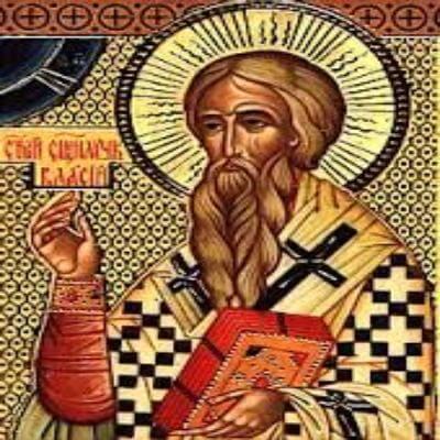 24 лютого день памяті священномученика Власія Севастійського