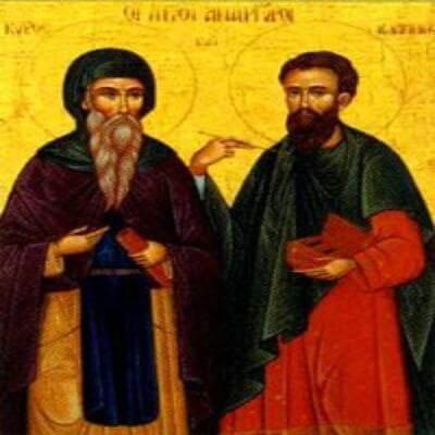 11 липня Церква згадує перенесення мощей святих безсрібників Кира та Івана