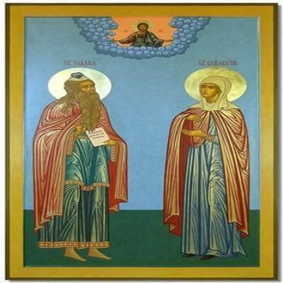 18 вересня Церква шанує пам'ять пророка Захарія і праведної Єлисавети, опікунів Іоанна Предтечі.